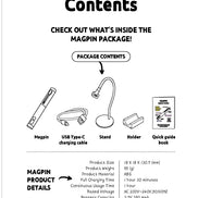 Mayour x SHINY MAGPIN (Magnet + Sensor Mini Lamp)