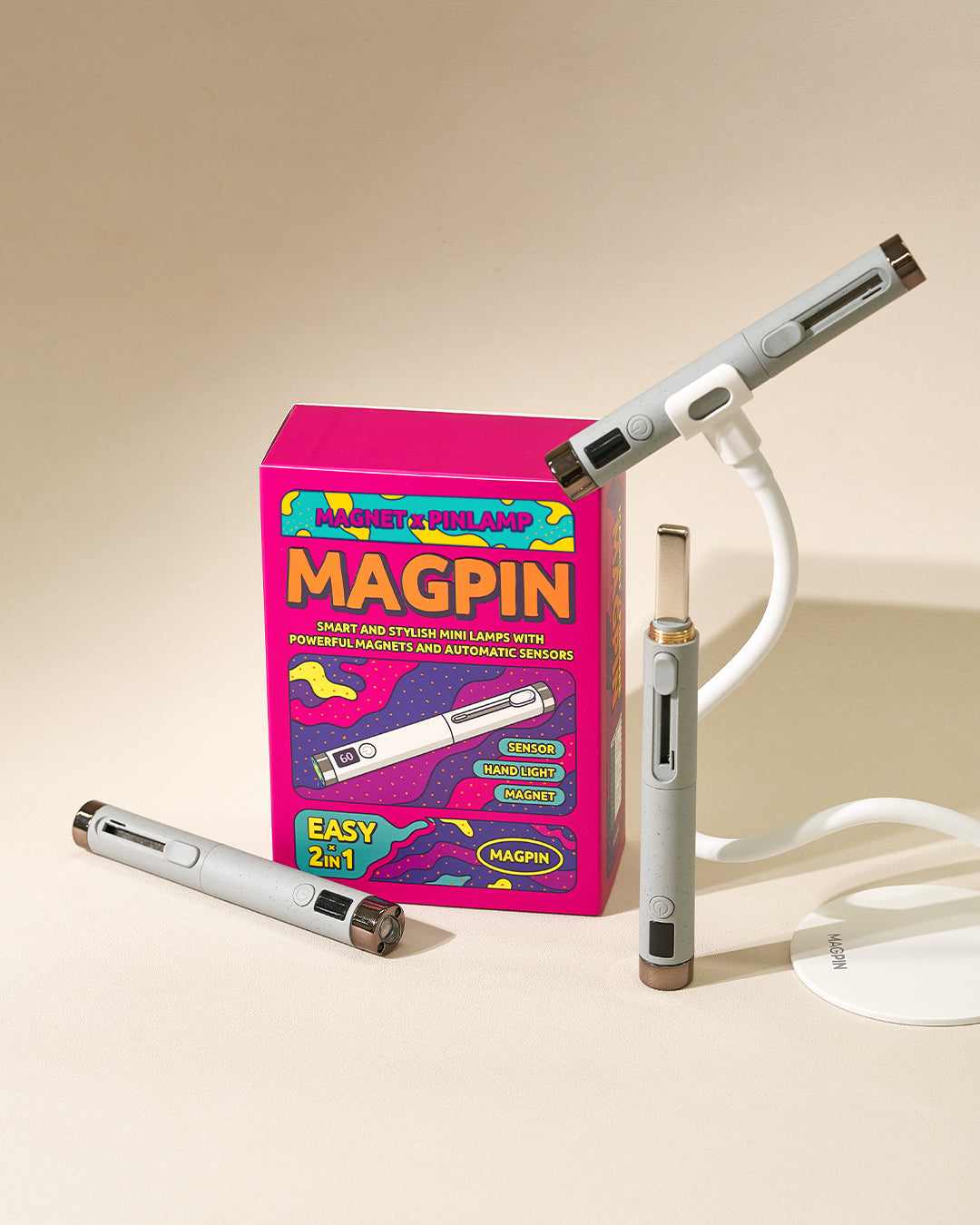 Mayour x SHINY MAGPIN (Magnet + Sensor Mini Lamp)