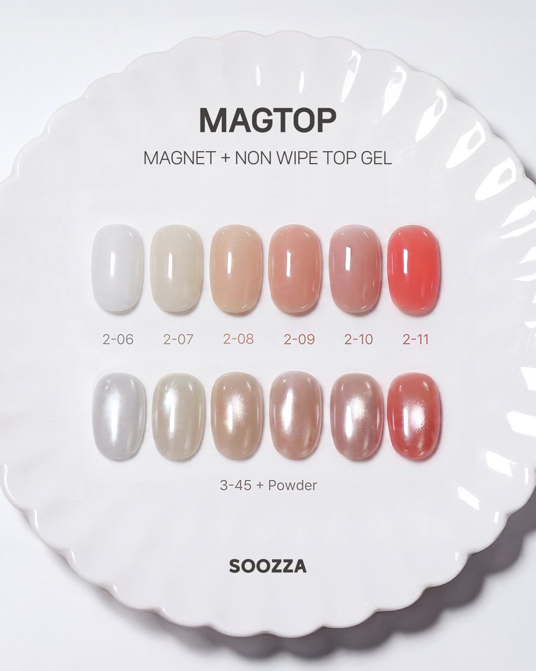 SOOZZA MAGTOP Gel Collection (Magnetic/Cateye/Top Gel)