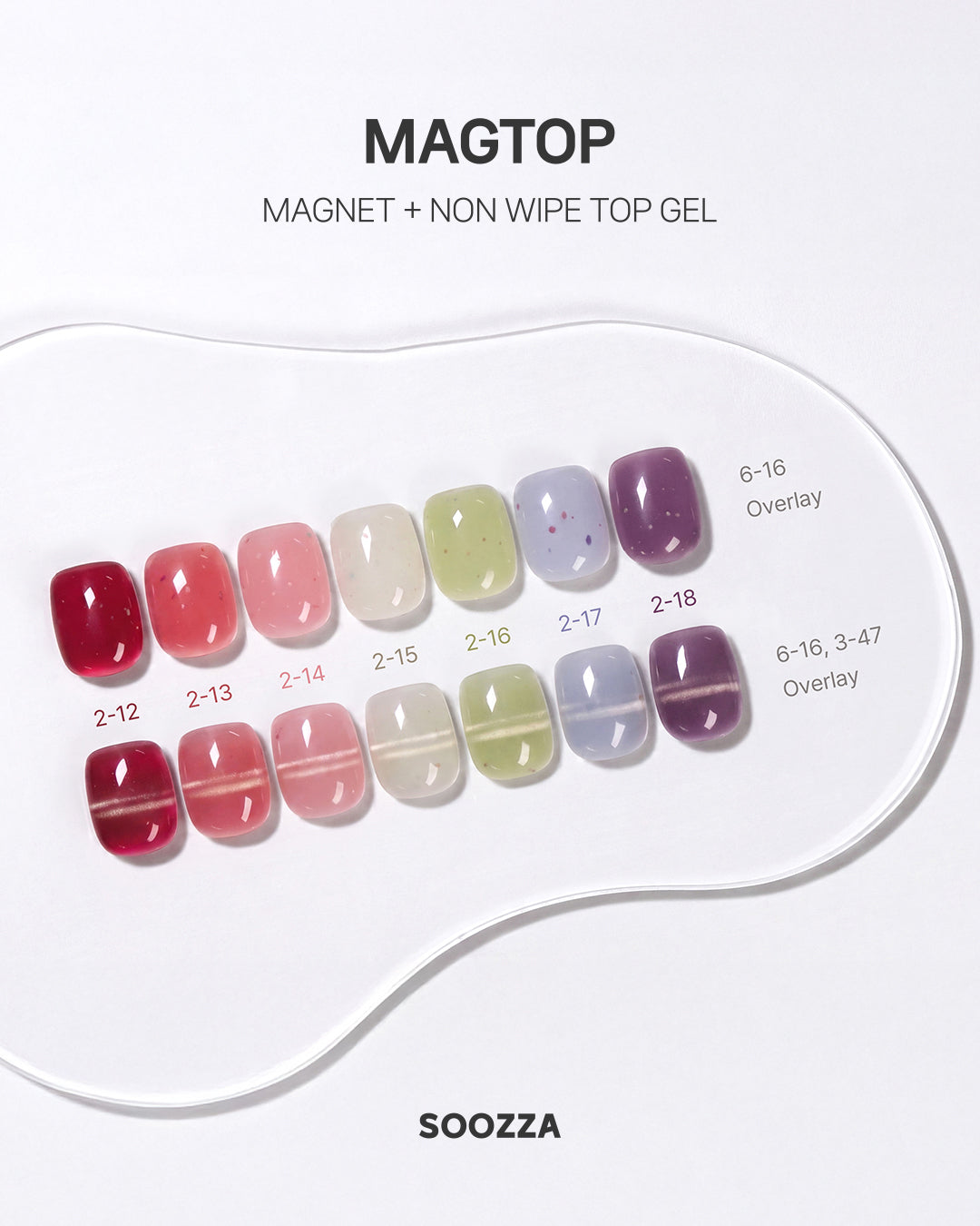 SOOZZA MAGTOP Gel Collection (Magnetic/Cateye/Top Gel)