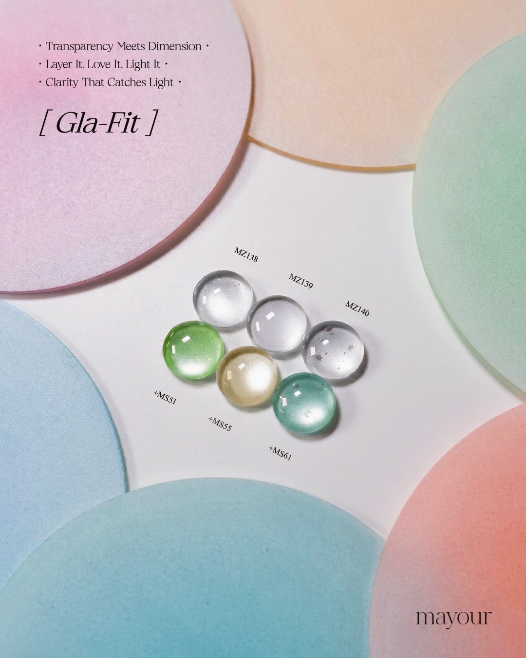 Mayour GLA FIT Gel Collection (Magnetic/Cateye)