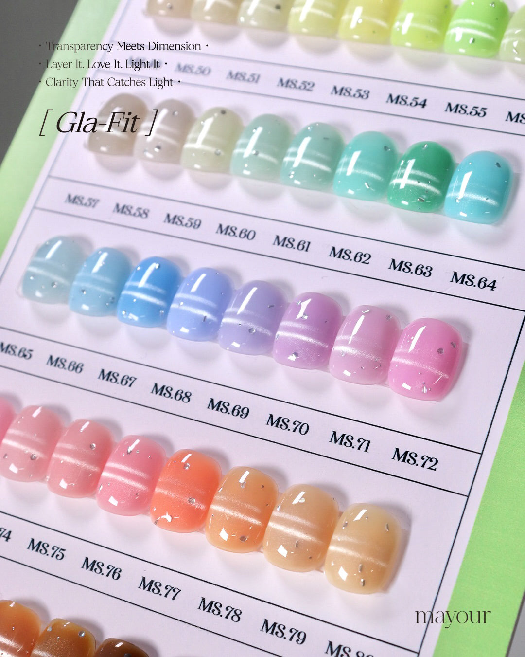 Mayour GLA FIT Gel Collection (Magnetic/Cateye)