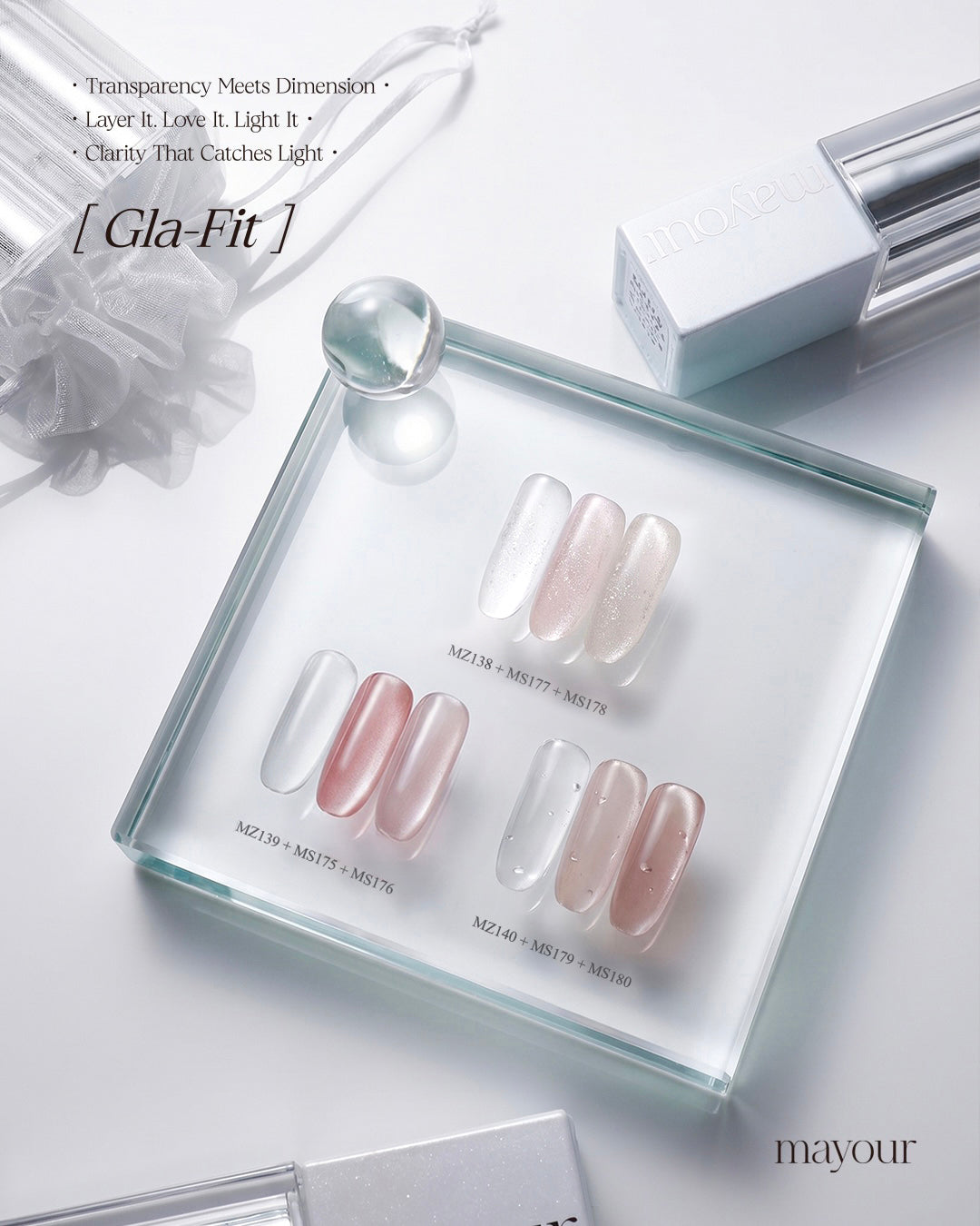Mayour GLA FIT Gel Collection (Magnetic/Cateye)