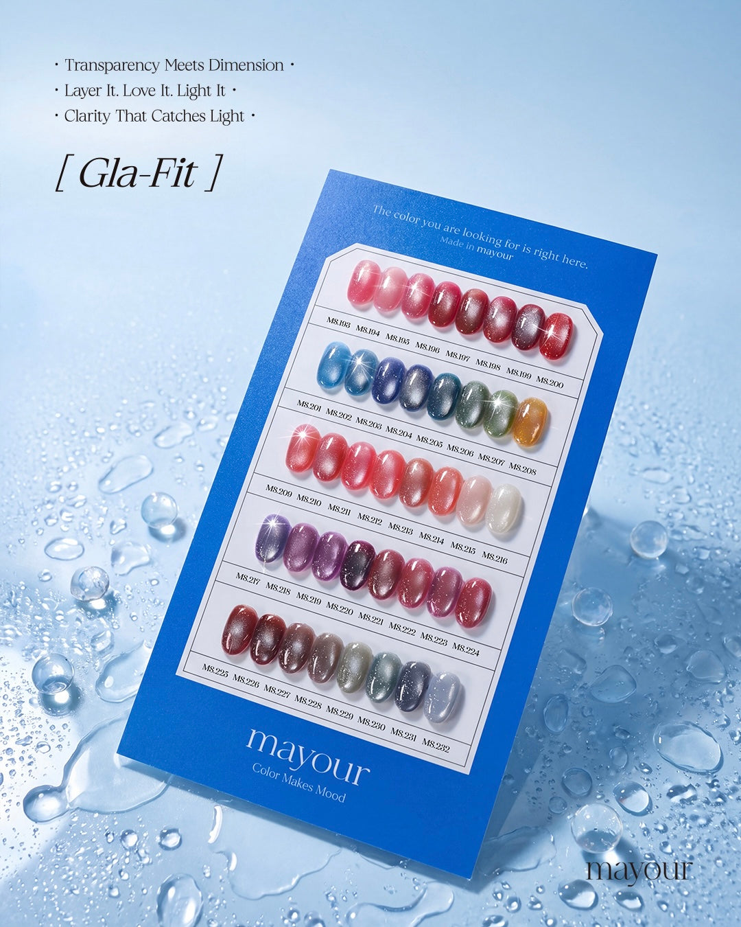 Mayour GLA FIT Gel Collection (Magnetic/Cateye)