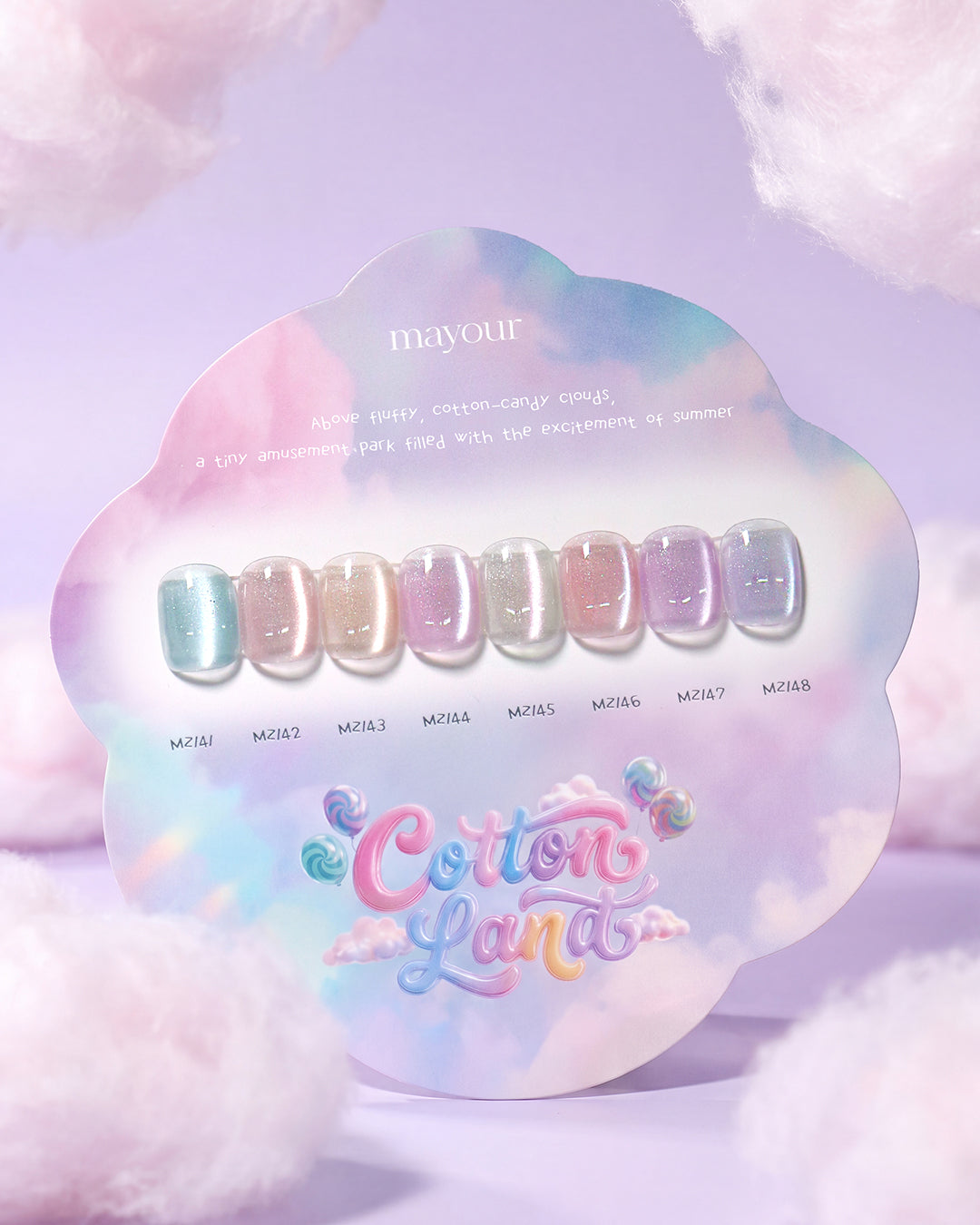 Mayour Cotton Land Gel Collection (Magnetic/Cateye)