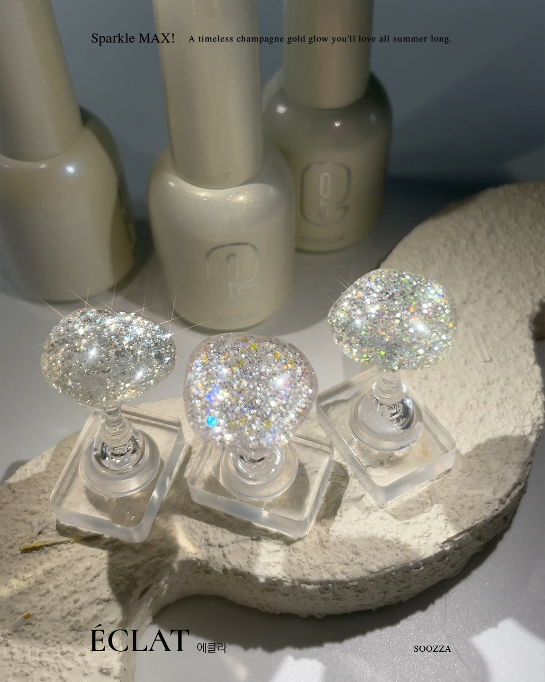 SOOZZA ECLAT Glitter Gel Collection