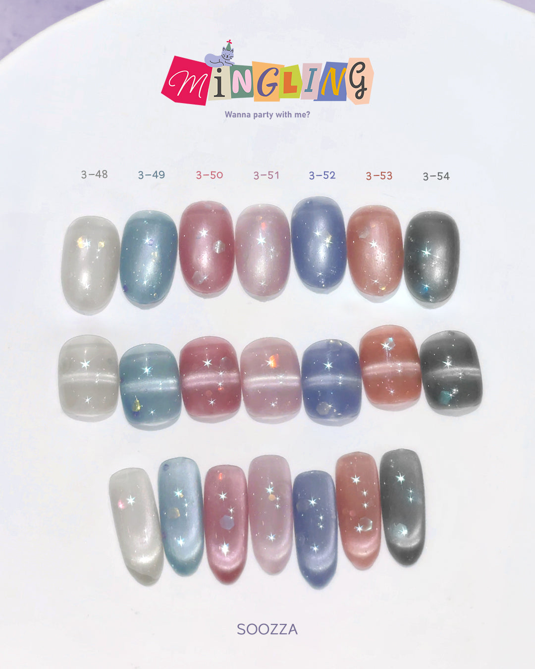 SOOZZA Mingling Gel Collection (Magnetic/Cateye)