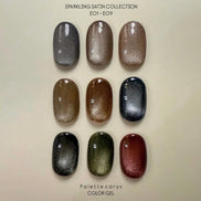 [Last Chance] Palette Carys Sparkling Satin Gel Collection (Magnetic/Cateye)