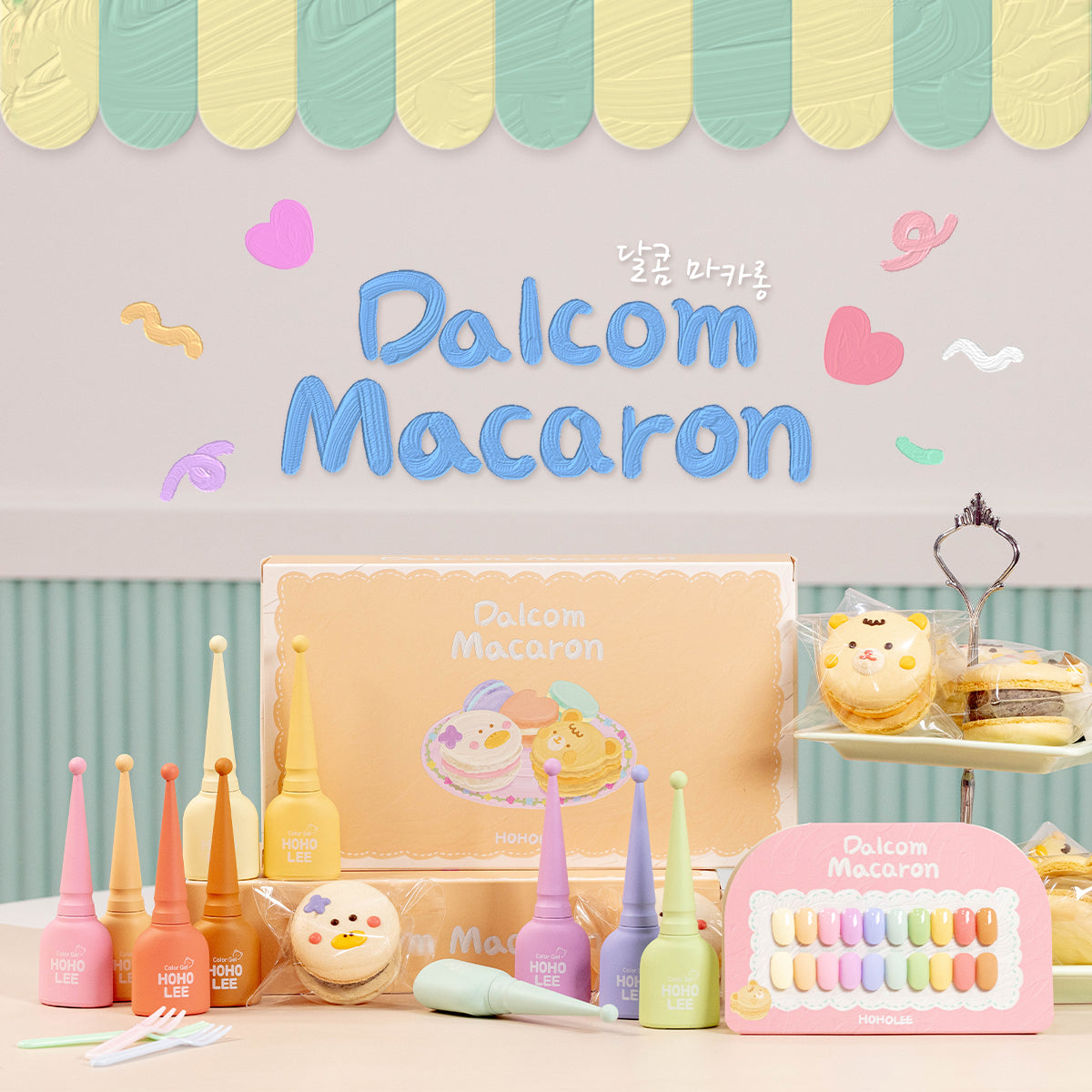 [Final Clearance] HOHOLEE Dalcom Macaron Gel Collection