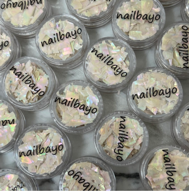 [Final Clearance] Nailbayo Aurora Mother of Pearl Glitter (Inlay)