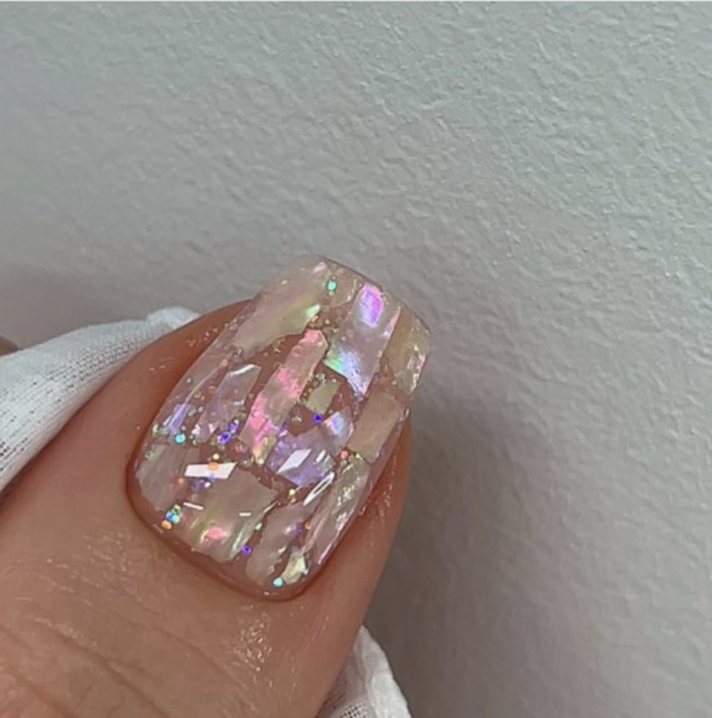 [Final Clearance] Nailbayo Aurora Mother of Pearl Glitter (Inlay)