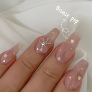 [Final Clearance] Nailbayo Bronze pop Glitter