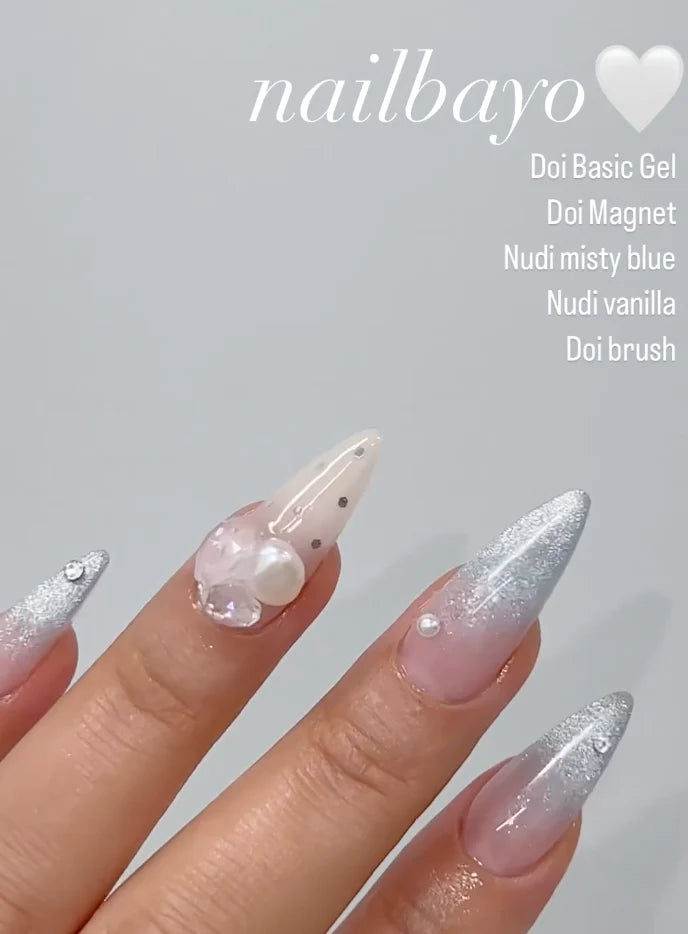 Nailbayo Doi Nudi Single Gel Misty Blue