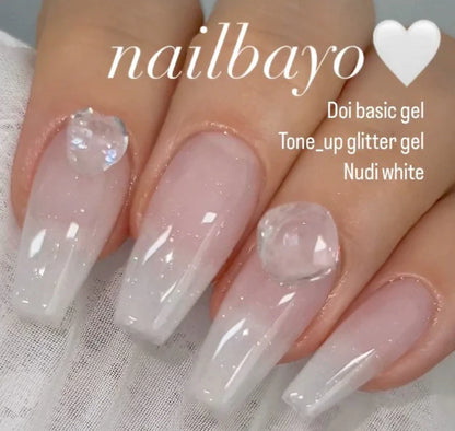 Nailbayo Doi Tone Up Glitter Single Gel