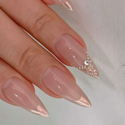 Nailbayo Doi Beige Gold Glitter Single Gel