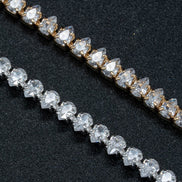 [Final Clearance] Nailbayo Waterdrop Chains: 1x Silver and 1x Gold