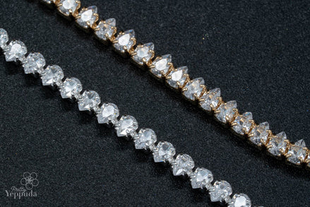 [Final Clearance] Nailbayo Waterdrop Chains: 1x Silver and 1x Gold