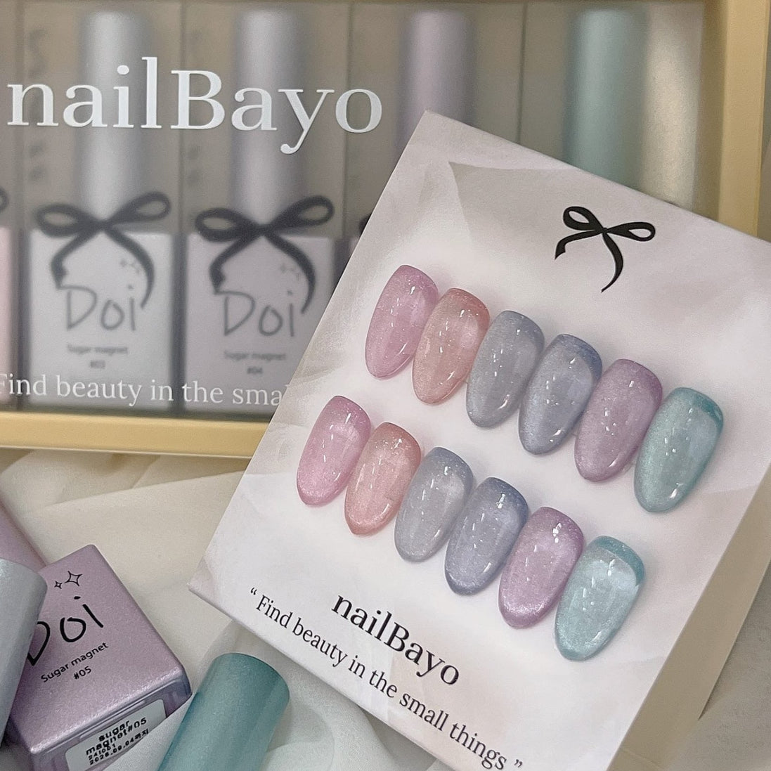 Nailbayo DOI Sugar Magnetic Gel Collection (Magnetic/Cateye)