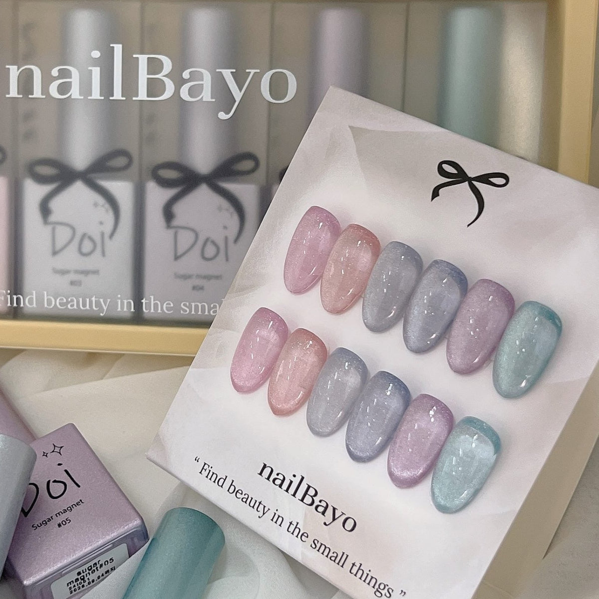 Nailbayo DOI Sugar Magnetic Gel Collection (Magnetic/Cateye)
