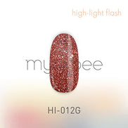 my&bee High-light Flash Single Glitter Gel Collection
