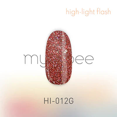 my&bee High-light Flash Single Glitter Gel Collection