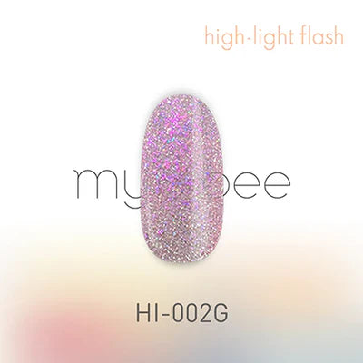 my&bee High-light Flash Single Glitter Gel Collection