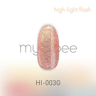 my&bee High-light Flash Single Glitter Gel Collection