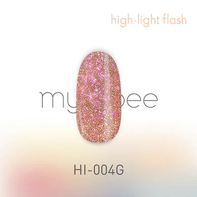 my&bee High-light Flash Single Glitter Gel Collection