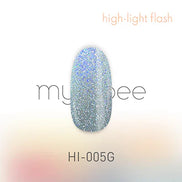 my&bee High-light Flash Single Glitter Gel Collection