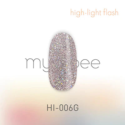 my&bee High-light Flash Single Glitter Gel Collection