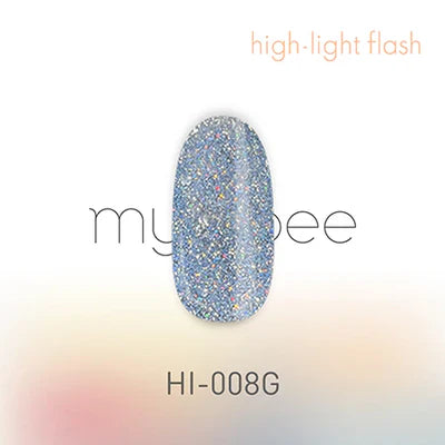 my&bee High-light Flash Single Glitter Gel Collection
